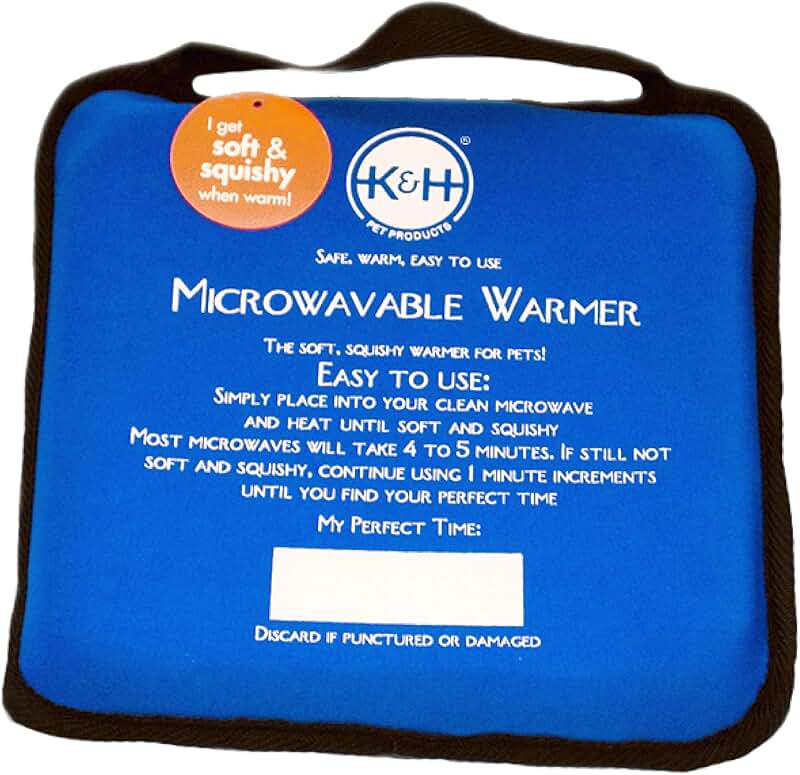 Microwavable Pet Bed Warmer for Cats and Dogs