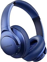 Wireless Over-Ear Noise Cancelling Headphones with 60H Playtime