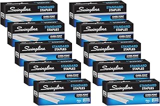 Standard 1/4" Staples, 210 per Strip, 5000 Pack