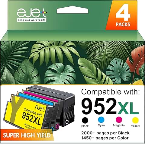 High Page Yield Ink Cartridge Pack for Officejet Printers