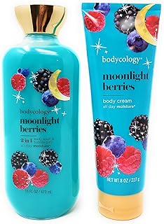 Moonlight Berries 2-in-1 Body Wash & Bubble Bath and Body Cream Pack
