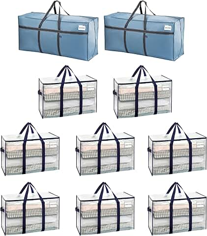 Heavy-Duty Moving Bag Pack with Extra Large Storage Bags
