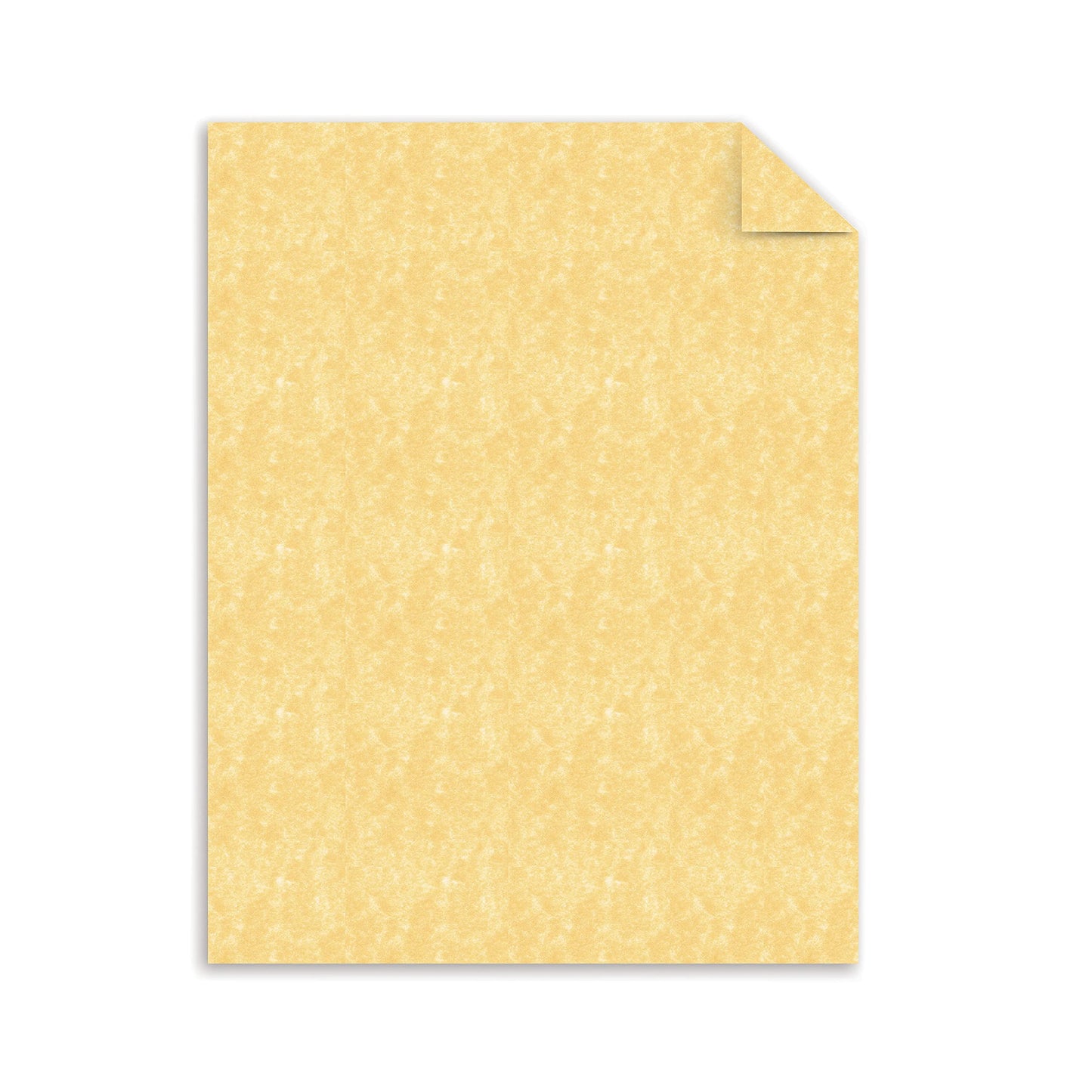 Gold Parchment Specialty Paper, 8.5 x 11, 24 lb, 500 sheets