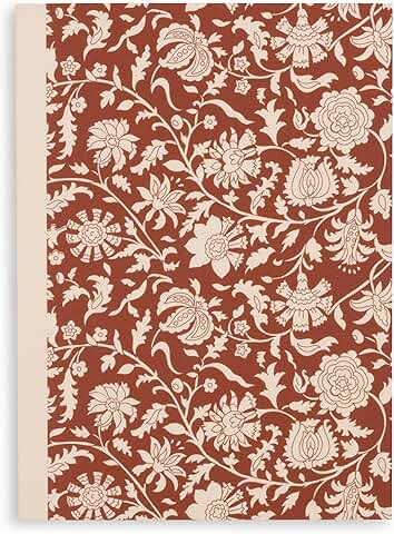 Small 8.25" x 6" Lined Composition Notebook with 80 Pages