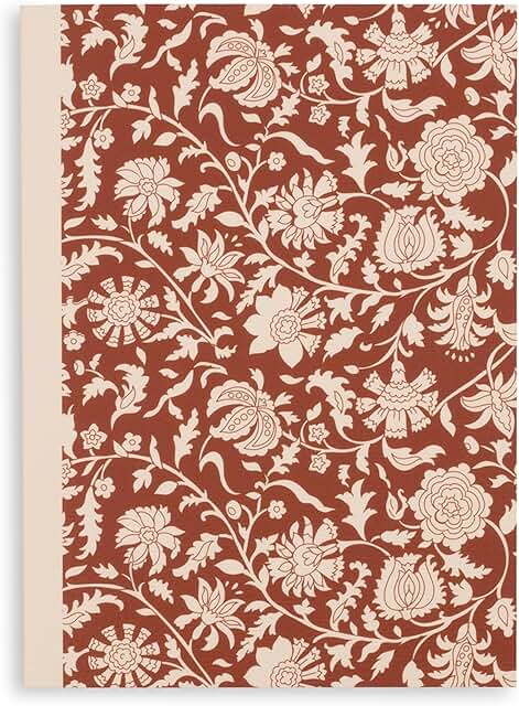 Small 8.25" x 6" Lined Composition Notebook with 80 Pages