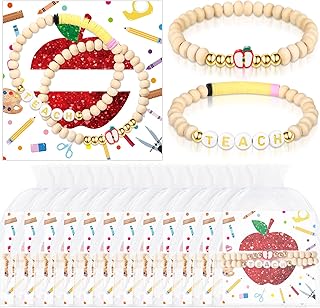 Teacher Appreciation Bracelets Gift Set with Cards