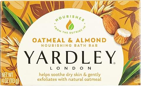 Oatmeal and Almond Moisturizing Bath Bar Pack of 20