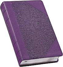 Giant Print Red Letter Bible with Thumb Index and Ribbon