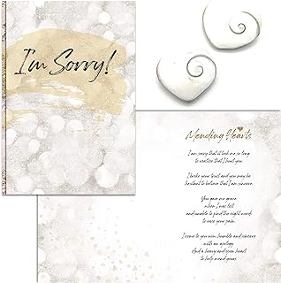 Heartfelt Sorry Greeting Card and Keepsake Gift