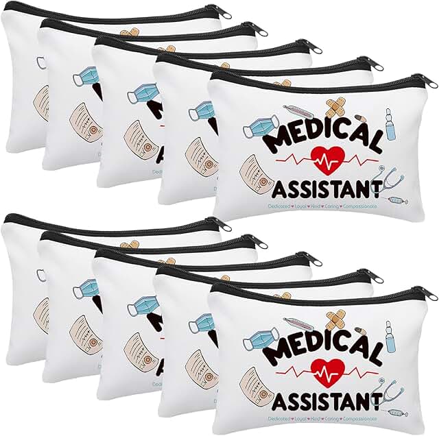 10 Pcs Medical Assistant Appreciation Gift Bags