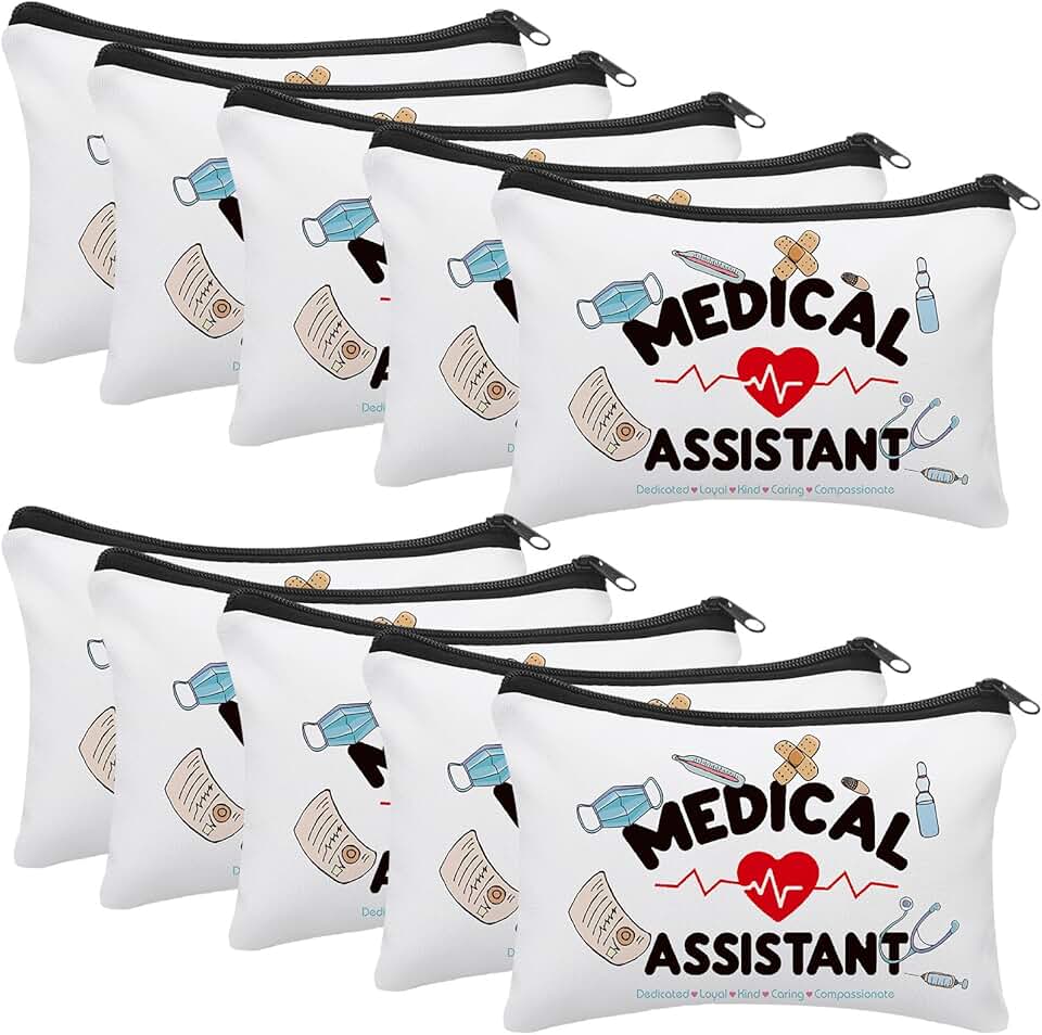 10 Pcs Medical Assistant Appreciation Gift Bags