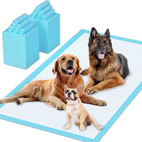 Extra Large Puppy & Pet Training Pads, 40 Count