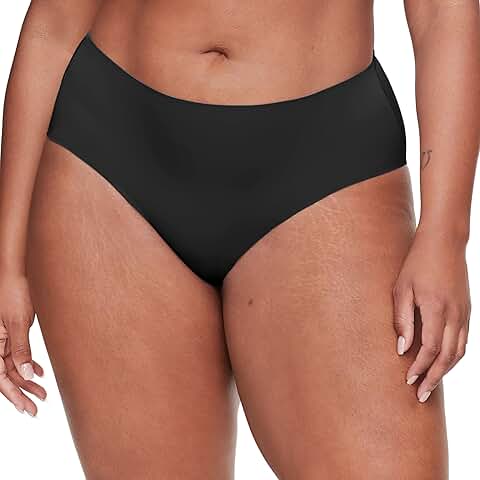 Women's High Waist Hi-Cut Front-Smoothing Underwear