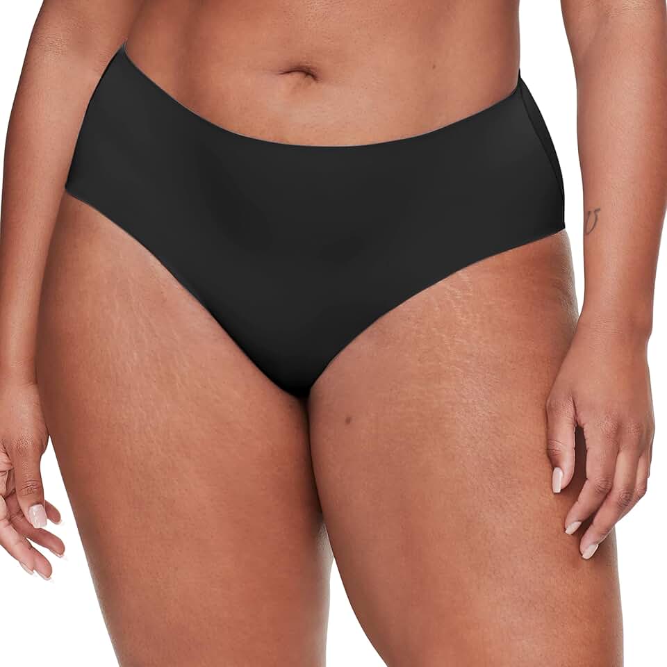 Women's High Waist Hi-Cut Front-Smoothing Underwear