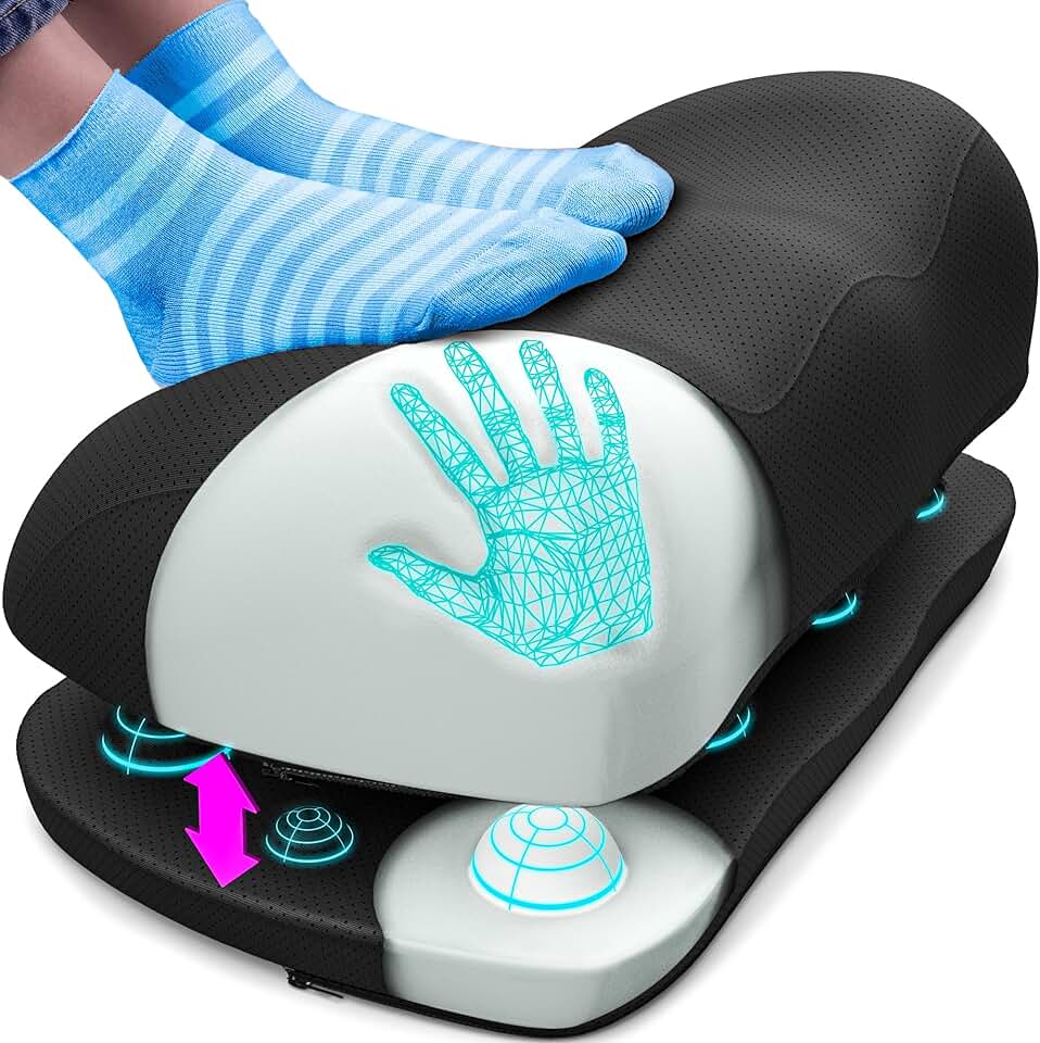 Adjustable Cloud Foot Rest for Under Desk Use