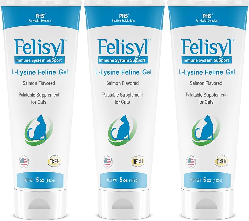L-Lysine Gel for Cats Supports Immune and Eye Health