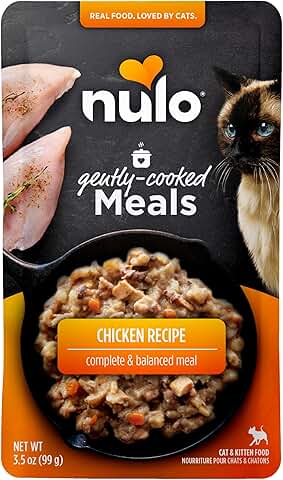 Gently Cooked Chicken Cat Food Pouches, 24-pack