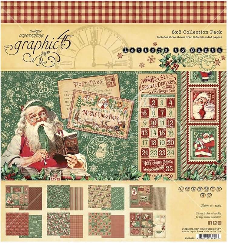 Letters to Santa 8x8 Collection Pack