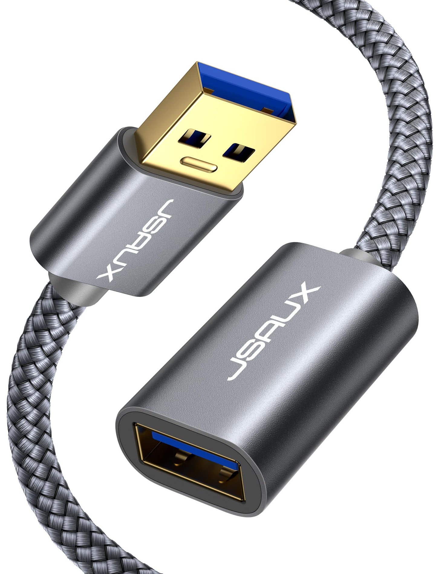 USB 3.0 Extension Cable, 0.5M, Braided, Fast Data Transfer