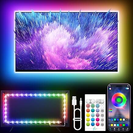 LED Backlight for 45-75 Inch TVs with Music Sync