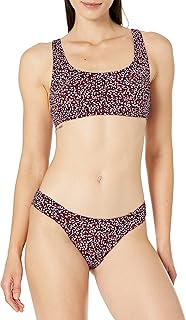 Women's Scoop Neck Swim Crop Top