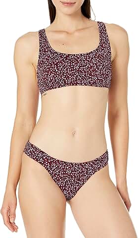 Women's Scoop Neck Swim Crop Top