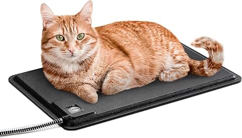 Heated Outdoor Cat Mat for Cold Weather