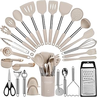 35-Piece Kitchen Utensil Set with Holder