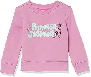Princess Girls and Toddlers' Fleece Pullover Sweatshirt