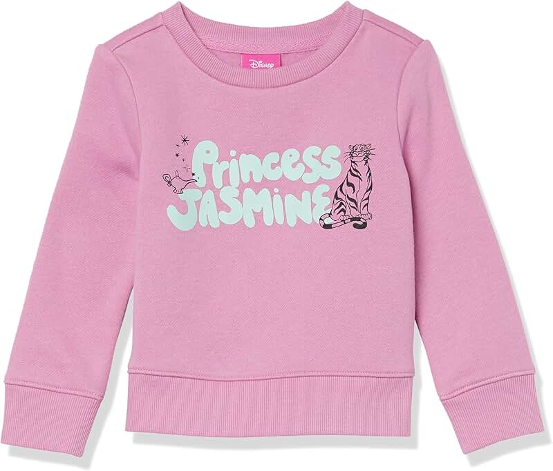 Princess Girls and Toddlers' Fleece Pullover Sweatshirt