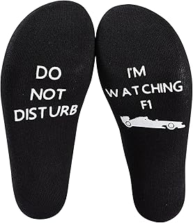 I'm Watching F1 Socks, Racing Car Novelty Gift
