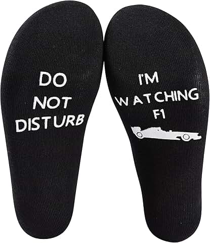 I'm Watching F1 Socks, Racing Car Novelty Gift