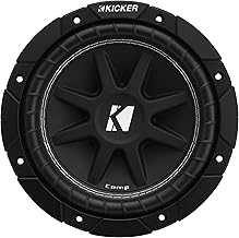 8-inch 4-ohm subwoofer with single voice coil