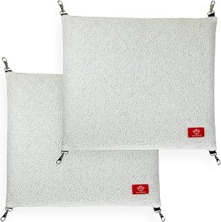 Portable Cat and Dog Shelter in Red, Cream, Tan