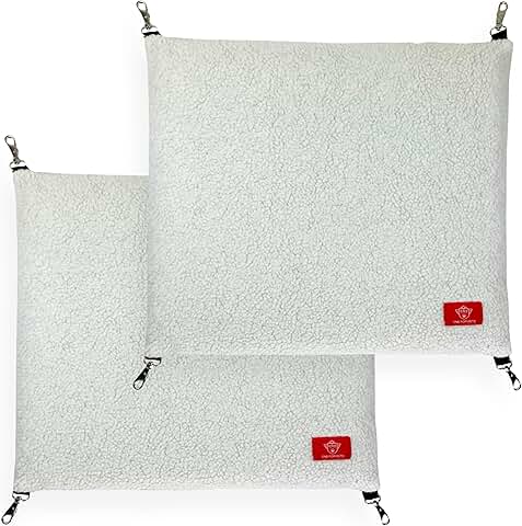 Pets Kennel Sherpa Hammock Set of 2