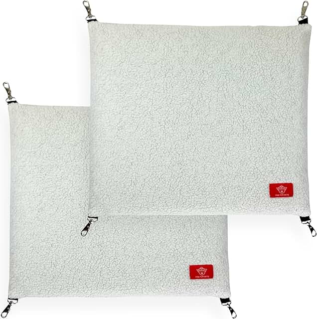 Pets Kennel Sherpa Hammock Set of 2