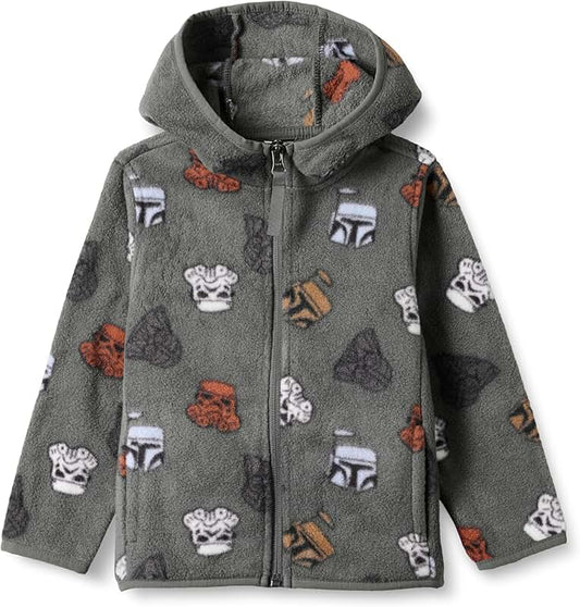 Boys and Toddlers' Polar Fleece Full-Zip Hooded Jacket