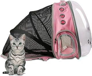 Expandable Cat and Puppy Backpack for Travel and Outdoors