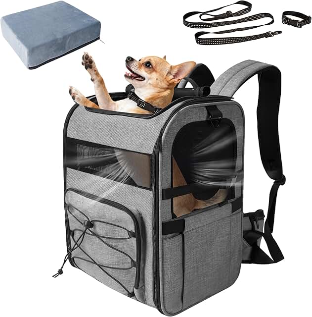 Breathable Dog Carrier Backpack for Small Dogs