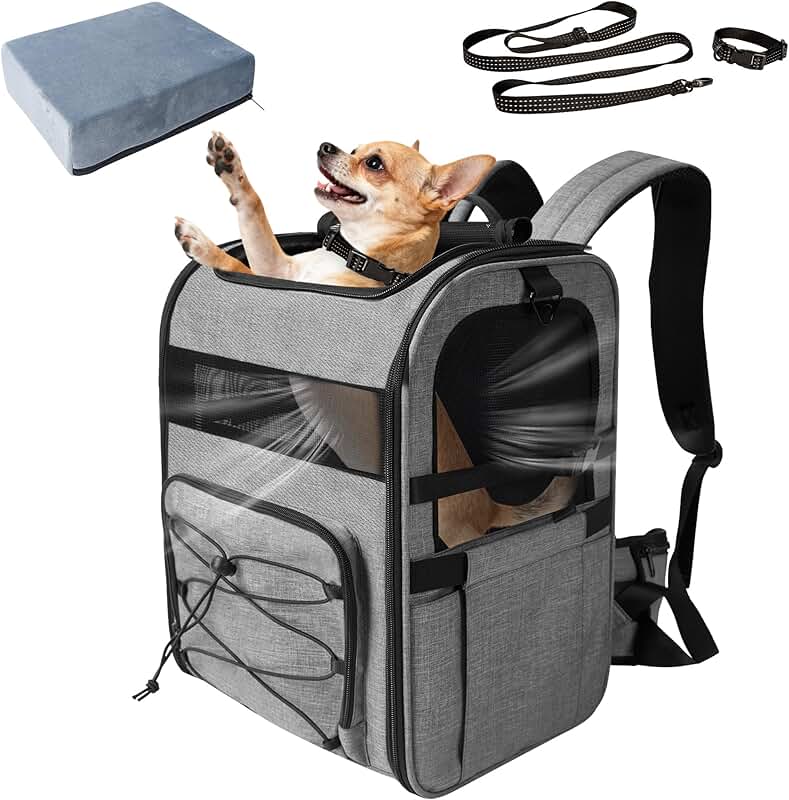 Breathable Dog Carrier Backpack for Small Dogs