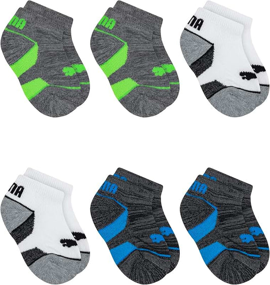 Six Pack Baby No Show Socks