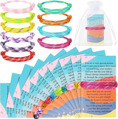 Graduation Bracelet and Card Sets for Students