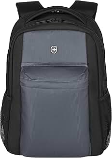16-Inch Black and Grey Laptop Backpack
