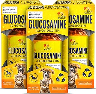 Joint supplement drops for dogs and cats, 3 packs