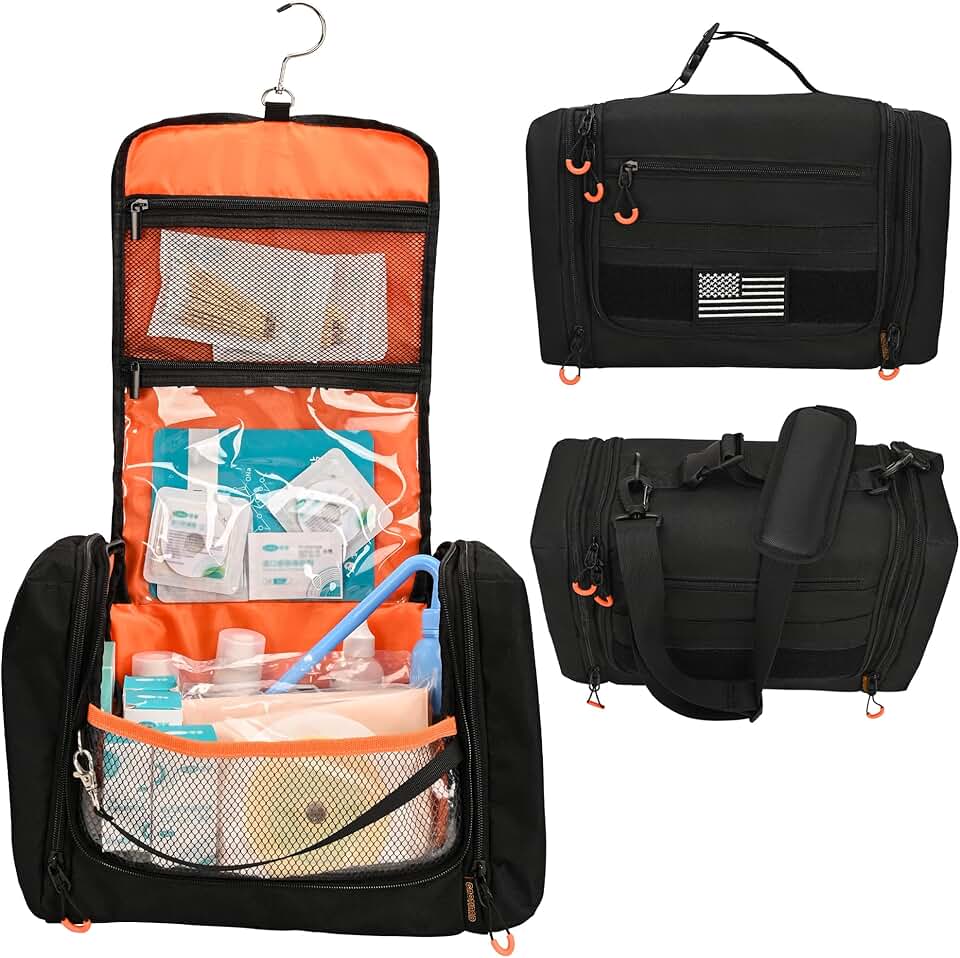Large Travel Carrying Case for Ostomy Supplies