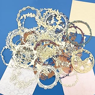 Decorative Lace Paper Set for Crafts and Scrapbooking