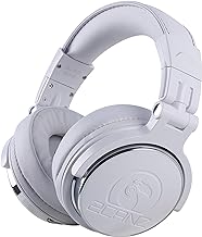 Pro Matte White Over-Ear Wired DJ Headphones