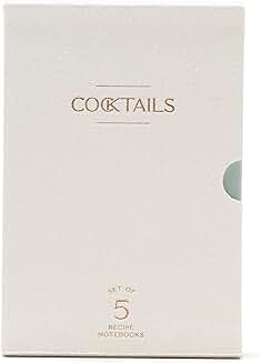 Cocktail Recipe Box Set