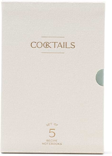 Cocktail Recipe Box Set