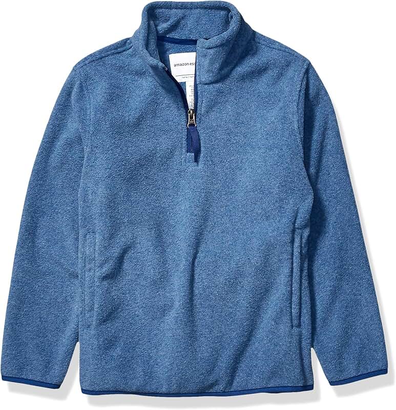 Boys and Toddlers' Polar Fleece Quarter-Zip Pullover